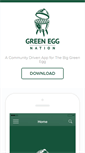 Mobile Screenshot of greeneggnation.com